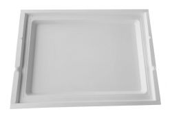 NOS Williams/Bally Backbox Light Tub - Untrimmed, No Holes